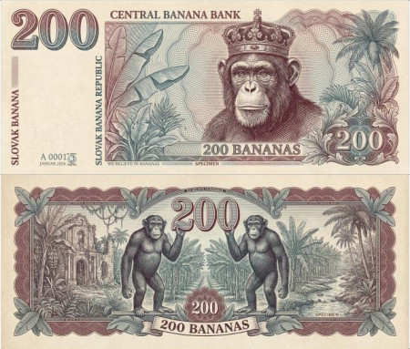Slovak Banana Republic 200 bananas 2026 (súkromná tvorba)